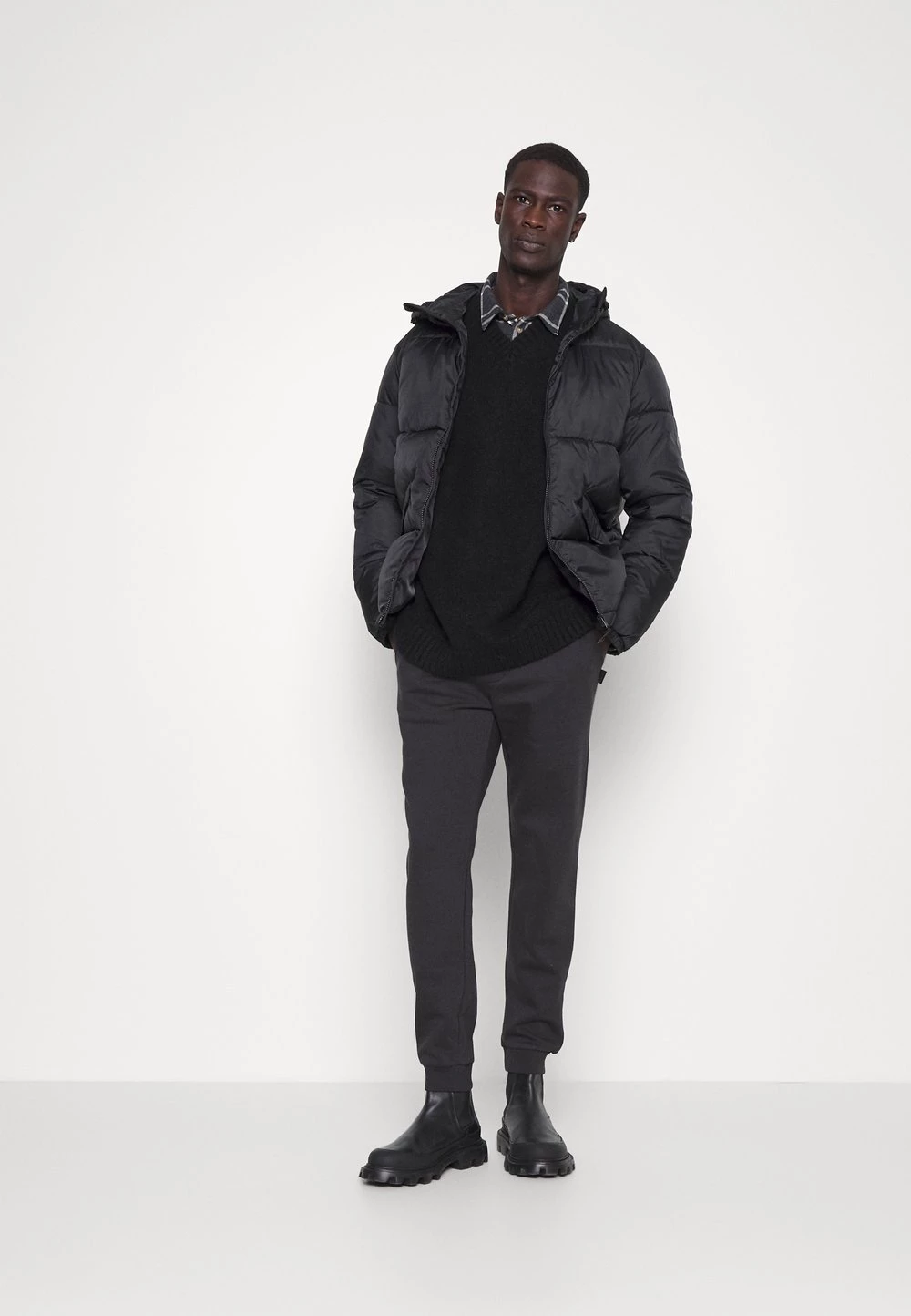 Pier One Prix Ourlé PUFFER - Veste d'hiver vestes capuche homme 4 Pier One Prix Ourlé PUFFER - Veste d'hiver vestes capuche homme – Image 2