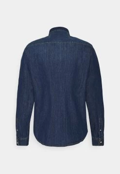 Pier One DENIM SHIRT - Chemise Soldes chemises col kent homme -Promos Pier One Boutique 03b5f5d3600248b394892351887828a4