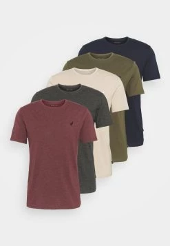 Pier One 5 PACK - T-shirt basique Qualité Garantie t-shirts col rond homme -Promos Pier One Boutique 0f912bddd05048f8b5cda3d15e55e149 1