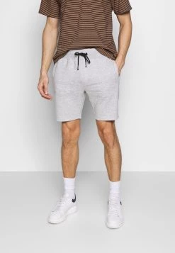 Pier One 2 PACK - Short - light grey /black Qualité garantie 100% pantalons normale homme -Promos Pier One Boutique 1dba8e92de6844b4826071ed3f94fb98