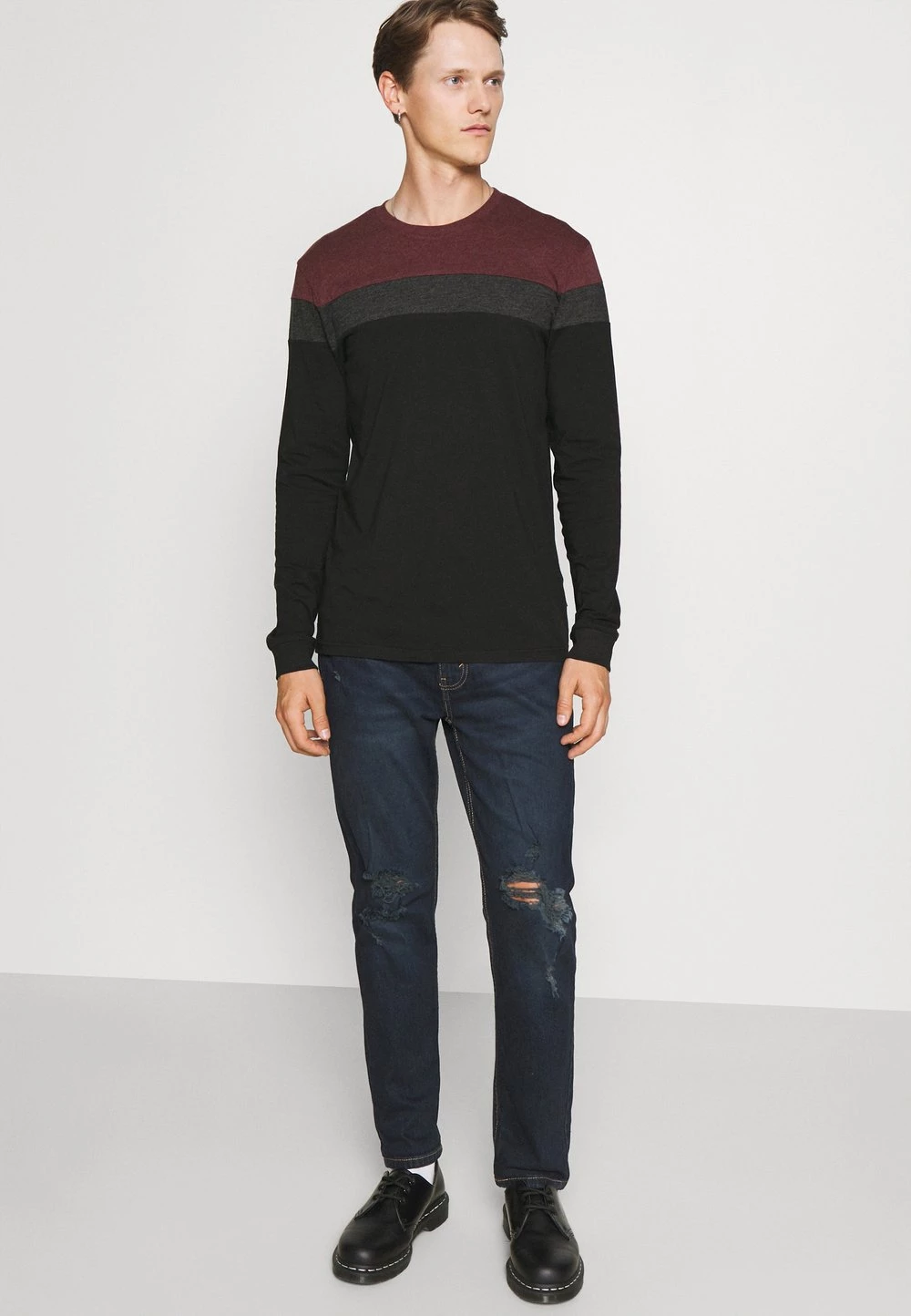 Prix Compétitif Pier One T-shirt à manches longues t-shirts & polos col rond homme 6 Prix Compétitif Pier One T-shirt à manches longues t-shirts & polos col rond homme – Image 4