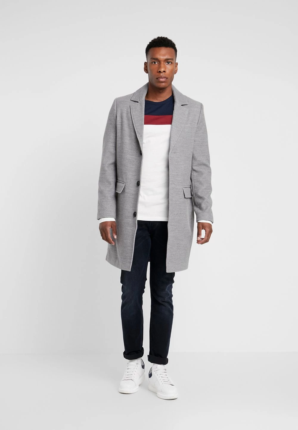 Promos Pier One T-shirt à manches longues t-shirts & polos col rond homme 4 Promos Pier One T-shirt à manches longues t-shirts & polos col rond homme – Image 2