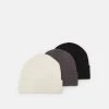 Pier One 3 PACK UNISEX - Bonnet Prix Usine casquettes, bonnets et chapeaux couleur unie