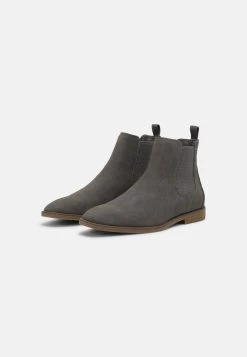 Pier One Bottines - grey Marchandise de première qualité bottes rond homme -Promos Pier One Boutique 363f47ad038a48309a89d69f1f1aa068