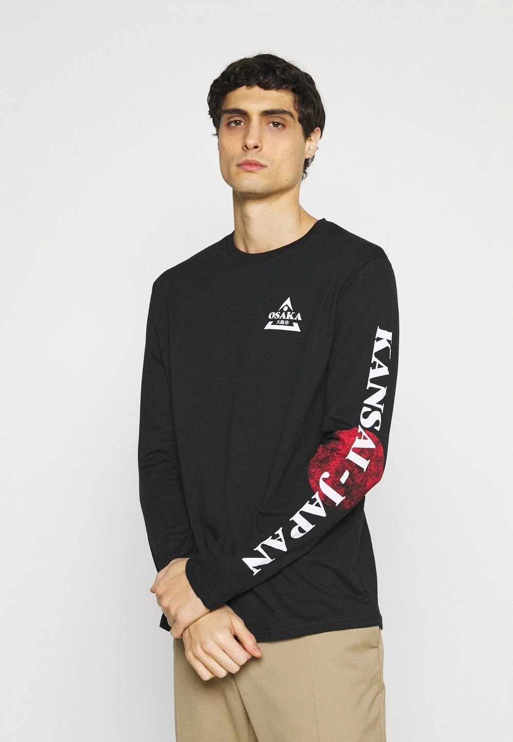 Produit de première qualité Pier One T-shirt à manches longues t-shirts col rond homme 3 Produit de première qualité Pier One T-shirt à manches longues t-shirts col rond homme