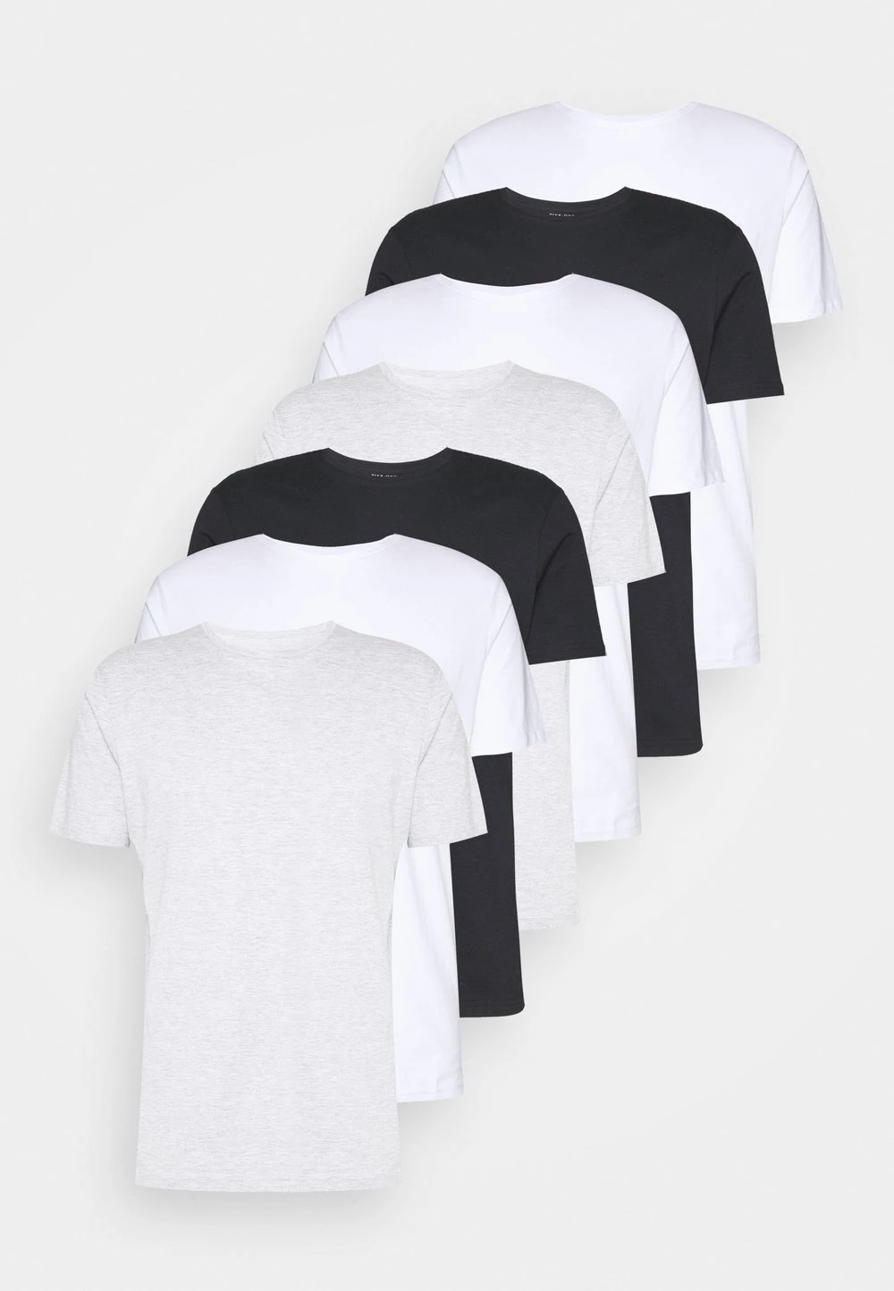 Pier One Prix Gelé 7 PACK - T-shirt basique t-shirts col rond homme 14 Pier One Prix Gelé 7 PACK - T-shirt basique t-shirts col rond homme – Image 12