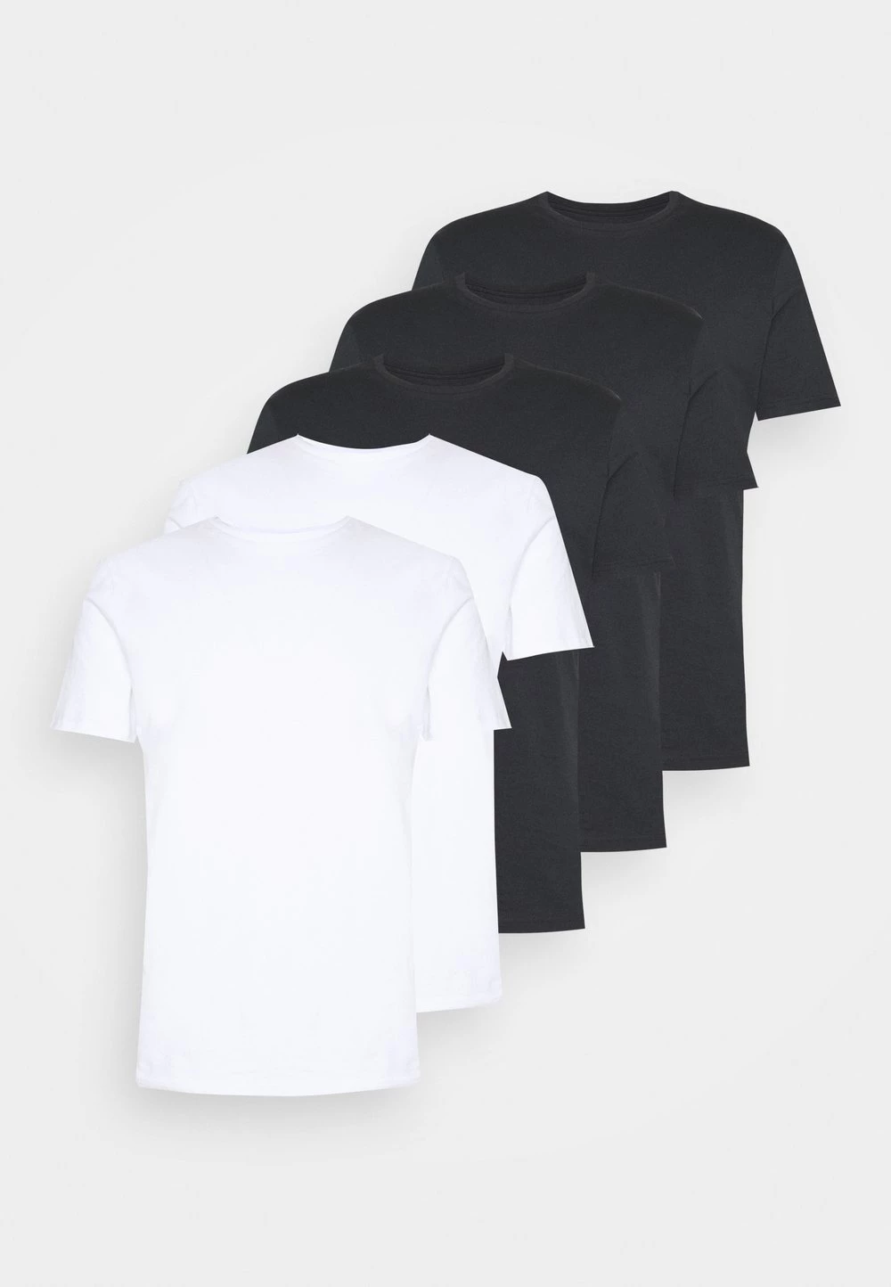 Prix Ourlé Pier One 5 PACK - T-shirt basique t-shirts & polos col rond homme 11 Prix Ourlé Pier One 5 PACK - T-shirt basique t-shirts & polos col rond homme – Image 9