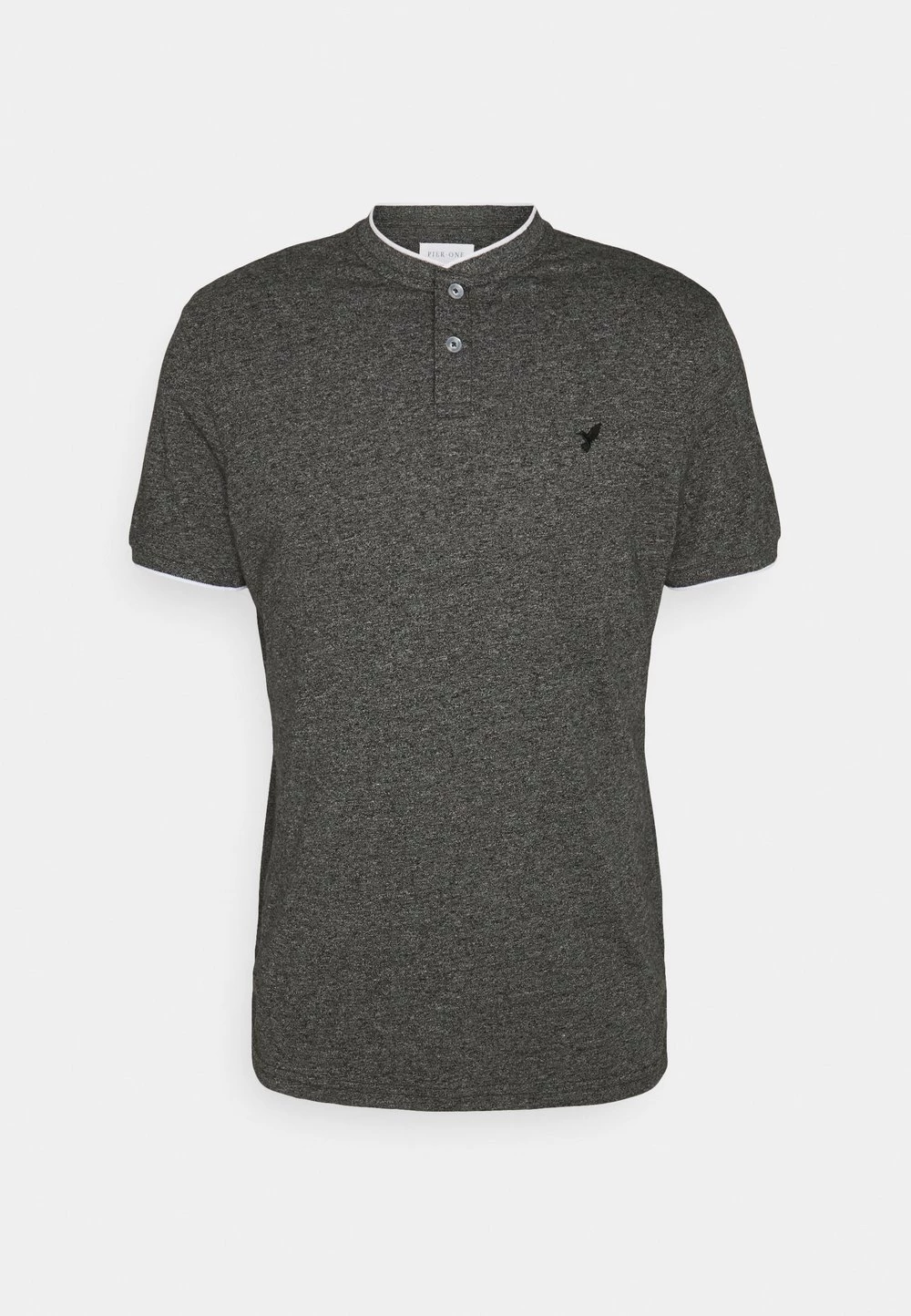 Pier One Polo excellente qualité t-shirts col tunisien homme 7 Pier One Polo excellente qualité t-shirts col tunisien homme – Image 5