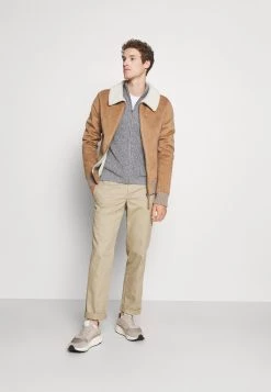 Pier One Prix Aimable Gilet pulls et gilets col officier homme -Promos Pier One Boutique 443aaf6525ad494a80857e8ad543a0ae