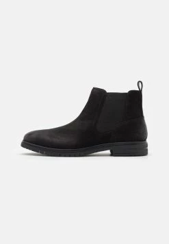 Remise En Ligne Pier One LEATHER - Bottines bottes rond homme