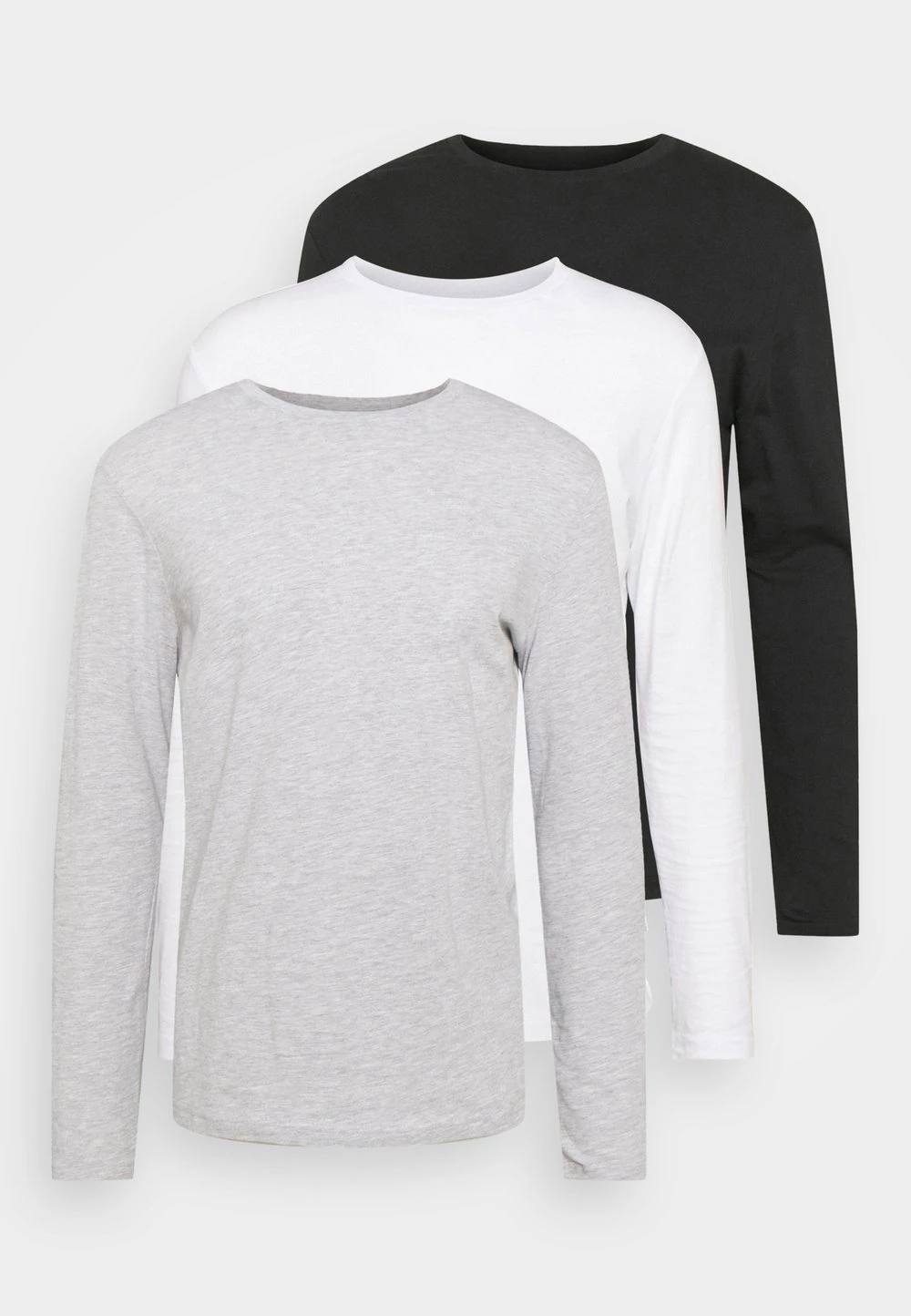 Prix Réduit Pier One 3 PACK - T-shirt à manches longues t-shirts col rond homme 12 Prix Réduit Pier One 3 PACK - T-shirt à manches longues t-shirts col rond homme – Image 10