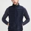 Pier One Authentique 100% Veste sans manches vestes col doublé homme -Promos Pier One Boutique 55191c834f184511a8c55a8a8f3d53d4
