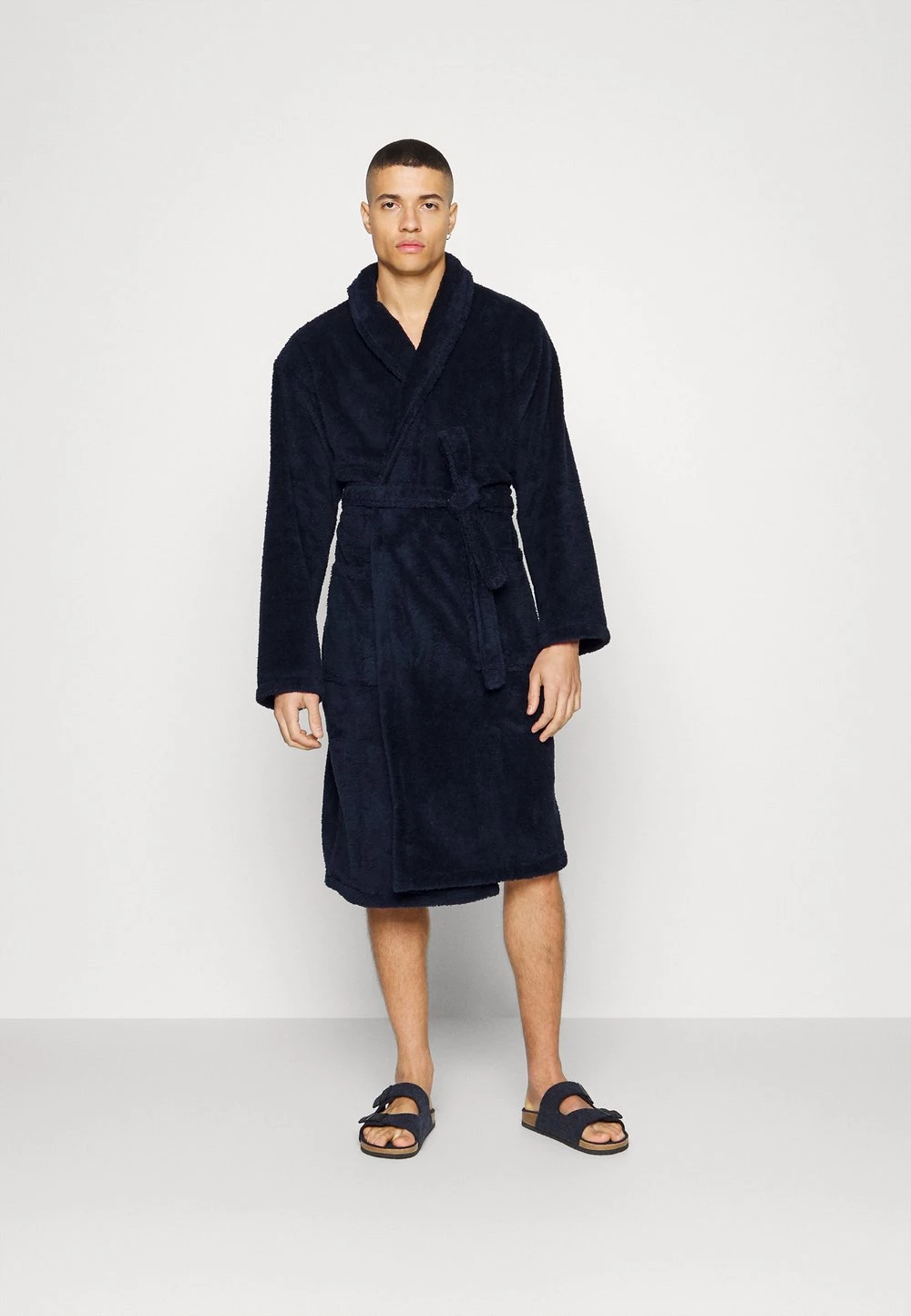 Pier One Peignoir En promotion sous-vêtements & chaussettes col châle homme 4 Pier One Peignoir En promotion sous-vêtements & chaussettes col châle homme – Image 2