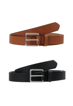 Prix Incroyables Pier One UNISEX 2 PACK - Ceinture ceintures couleur unie homme -Promos Pier One Boutique 606314ca89af4df897ecd2f4805ccc5b