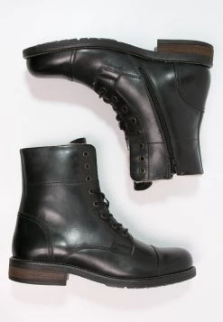 Prix Compétitif Pier One Bottines à lacets bottes rond homme -Promos Pier One Boutique 61eb647f97134211a0226501531b078d
