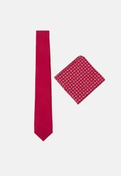 Pier One SET - Cravate Prix Accessible pochettes de costume floral homme