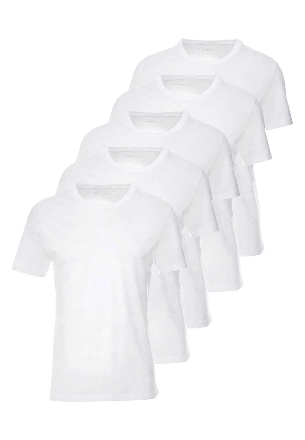 Prix Ourlé Pier One 5 PACK - T-shirt basique t-shirts & polos col rond homme 19 Prix Ourlé Pier One 5 PACK - T-shirt basique t-shirts & polos col rond homme – Image 17