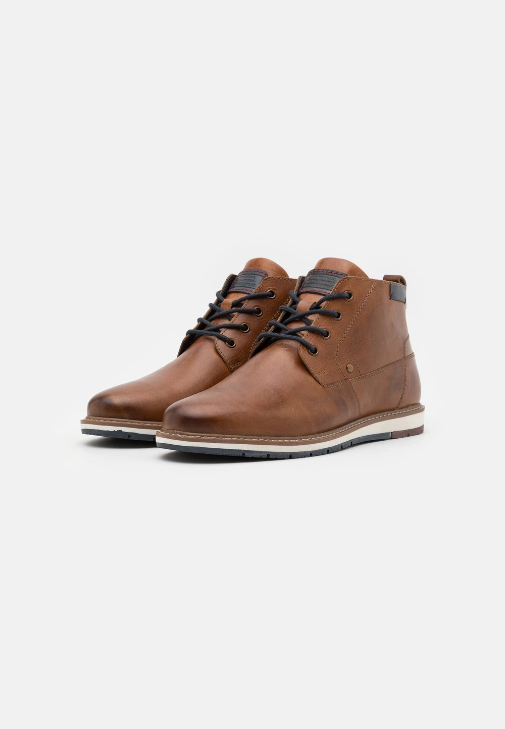 Pier One LEATHER - Bottines à lacets Meilleure qualité boots et bottes rond homme 4 Pier One LEATHER - Bottines à lacets Meilleure qualité boots et bottes rond homme – Image 2