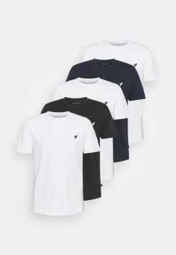 Pier One 5 PACK - T-shirt basique Qualité Garantie t-shirts col rond homme -Promos Pier One Boutique 8041bfdceeaa4d4a9a850e92a8c64783 1