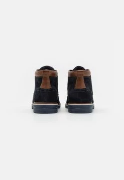 Discount En Ligne Pier One LEATHER - Bottines à lacets bottes rond homme -Promos Pier One Boutique 9152497a3719445ab2d58758320e1586
