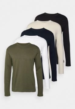 Pier One Prix Gelé 5 PACK - T-shirt à manches longues t-shirts & polos col rond homme -Promos Pier One Boutique 946c941ae0e947a999397bec98f5181f