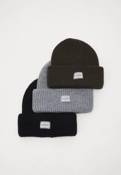 Pier One 3 PACK UNISEX - Bonnet Qualité garantie 100% casquettes, bonnets et chapeaux chin&eacute; -Promos Pier One Boutique 9564f57036ed4fc88176a8b2b7fa6091 2