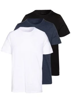 Pier One 3 PACK - T-shirt basique - black/ white Prix Gelé t-shirts col rond homme -Promos Pier One Boutique 9a7be9f8e1a446199ff4f3bca527601a 6
