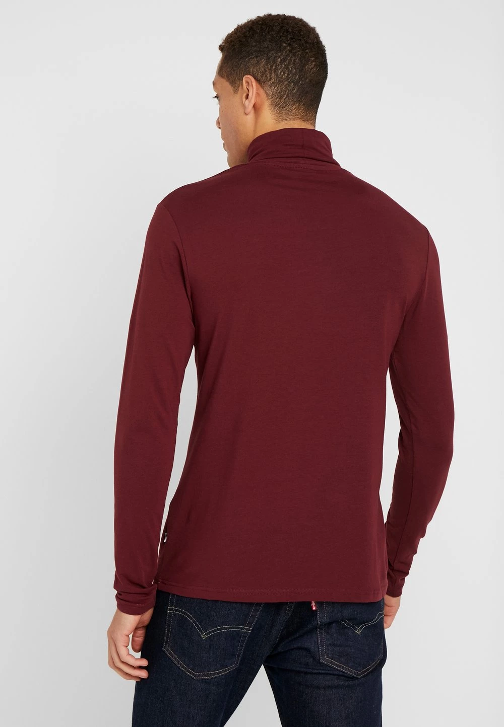 Pier One Plus Bas Prix De Vente T-shirt à manches longues t-shirts col roulé homme 5 Pier One Plus Bas Prix De Vente T-shirt à manches longues t-shirts col roulé homme – Image 3