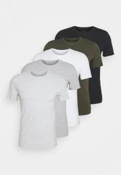 Prix Bradés Pier One 5 PACK - T-shirt basique t-shirts col rond homme -Promos Pier One Boutique af2e3648ccfd4b198cd51d1c4b807340