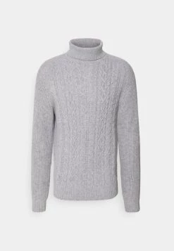Promos Pier One NEW CABLE TURTLENECK JUMPER - Pullover pulls & gilets col roulé homme -Promos Pier One Boutique afd75e6fb1ee419685e068fa689f680e