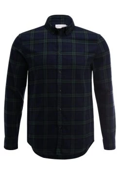 Se Vend Bas Prix Pier One Chemise chemises col à boutons homme - L, green / blue