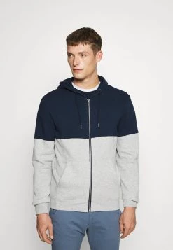 Prix Dégriffé Pier One Sweat à capuche zippé pulls et gilets homme