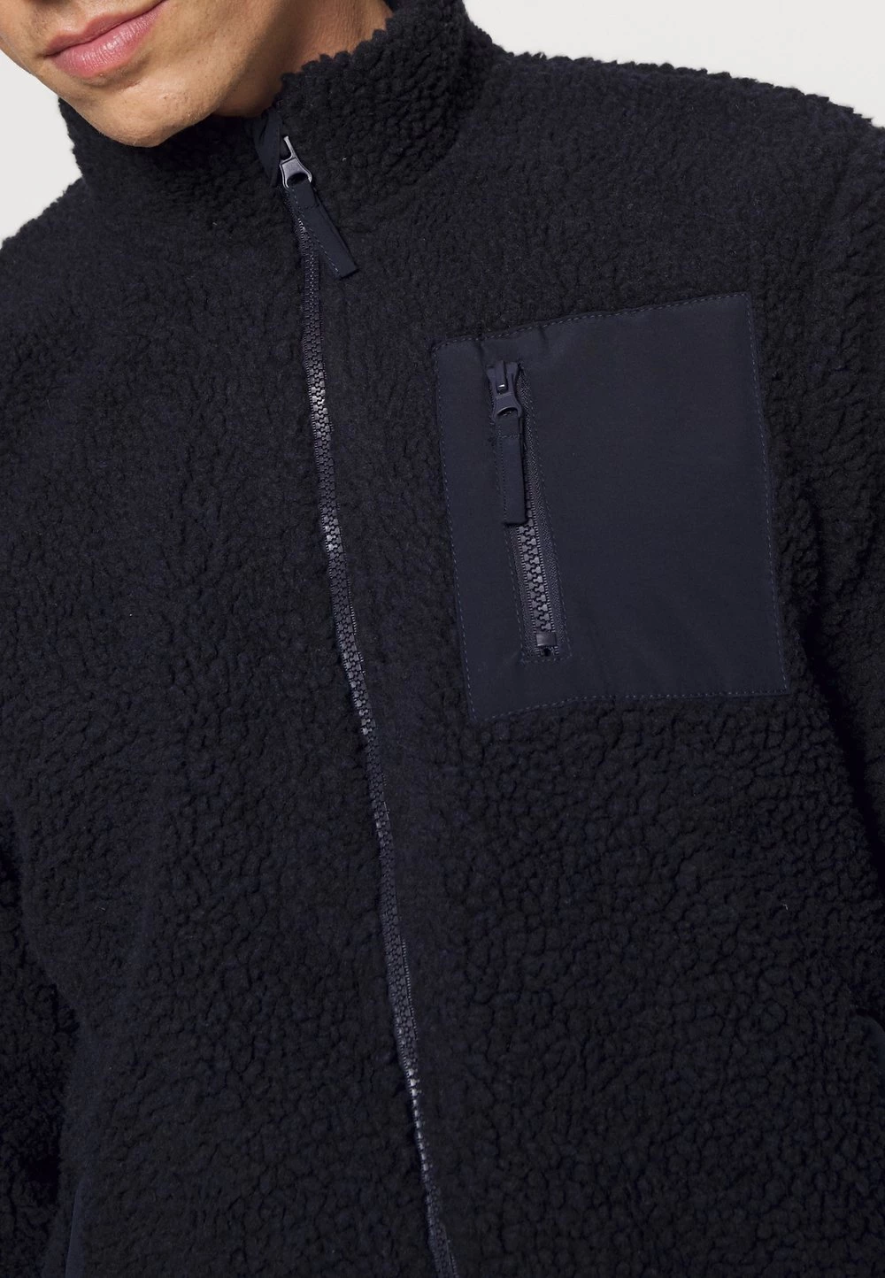 Prix Dégriffé Pier One Veste polaire pulls & gilets col montant homme 7 Prix Dégriffé Pier One Veste polaire pulls & gilets col montant homme – Image 5