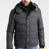 Pier One Faible Prix HOODED - Veste d'hiver vestes col doublé homme -Promos Pier One Boutique d42dadfeb3f54bfdabf37d8a43f9918d