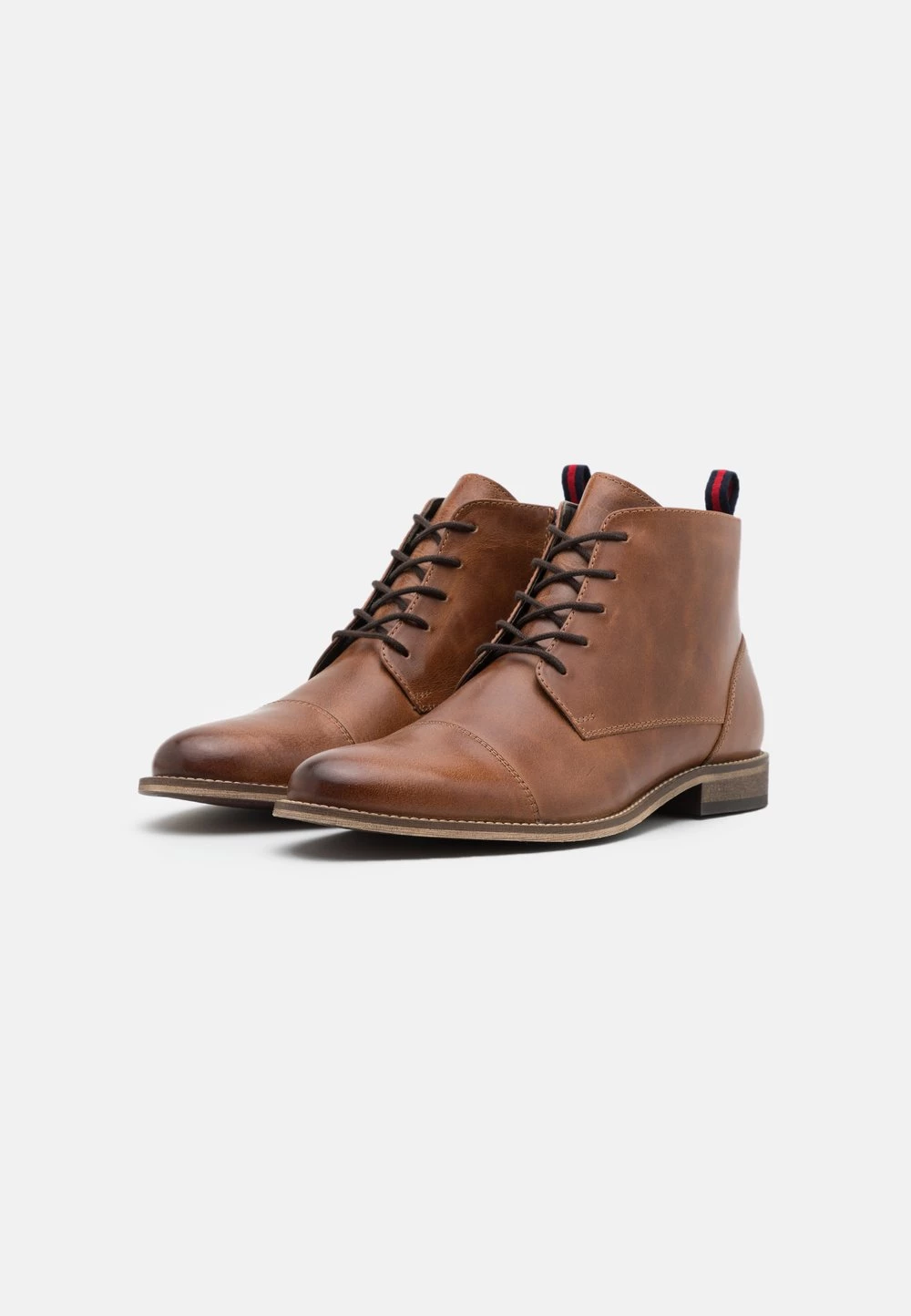 Prix Sympa Pier One LEATHER - Bottines à lacets - camel bottes rond homme 4 Prix Sympa Pier One LEATHER - Bottines à lacets - camel bottes rond homme – Image 2
