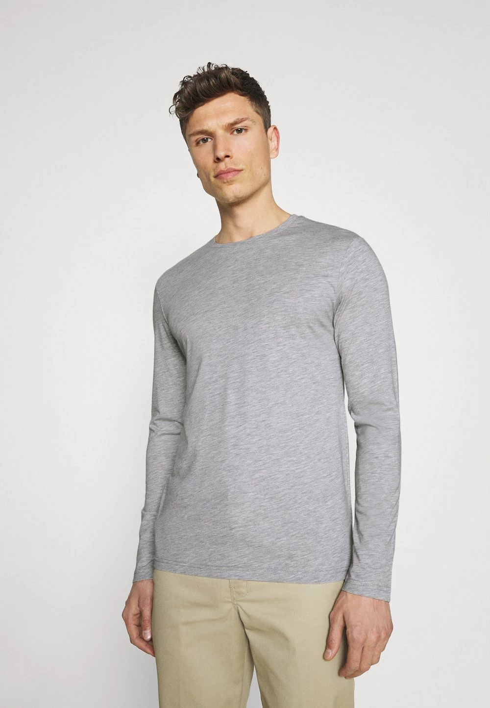 Prix Cassé Pier One 2 PACK - T-shirt à manches longues t-shirts col rond homme 4 Prix Cassé Pier One 2 PACK - T-shirt à manches longues t-shirts col rond homme – Image 2