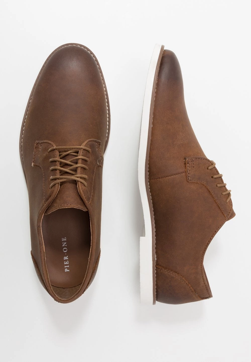 Pier One Prix De Lancement Chaussures à lacets derbies et richelieus rond homme 4 Pier One Prix De Lancement Chaussures à lacets derbies et richelieus rond homme – Image 2