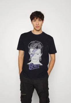 Haute Qualité Pier One BOWIE TEE - T-shirt imprimé t-shirts col rond homme