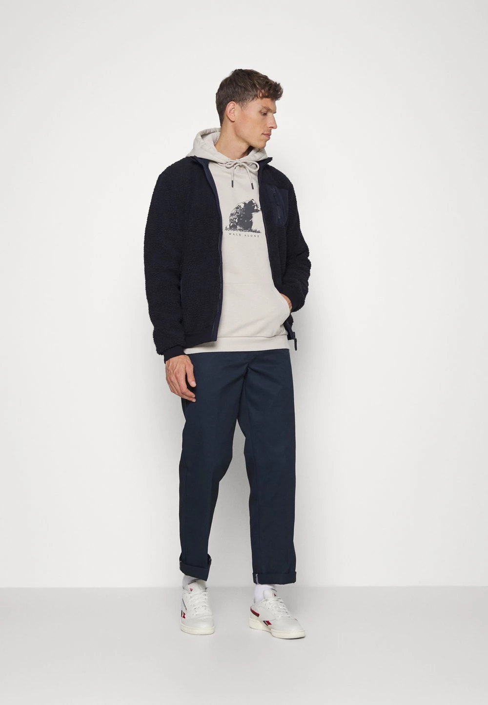 Prix Dégriffé Pier One Veste polaire pulls & gilets col montant homme 4 Prix Dégriffé Pier One Veste polaire pulls & gilets col montant homme – Image 2