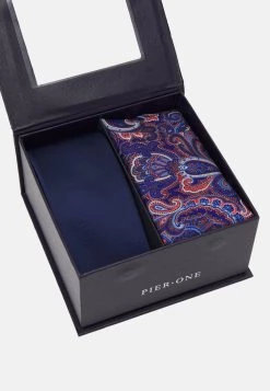 Authentique 100% Pier One SET - Cravate pochettes de costume paisley/cachemire homme -Promos Pier One Boutique eb8609f5a44d4efdbe3dd83d7e1f034c