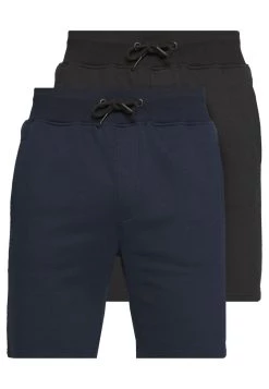 Pier One 2 PACK - Short - light grey /black Qualité garantie 100% pantalons normale homme -Promos Pier One Boutique eee667fe5816453a9c270d93494b5613 1