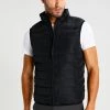 Prix Raisonnable Pier One Veste sans manches vestes col doublé homme