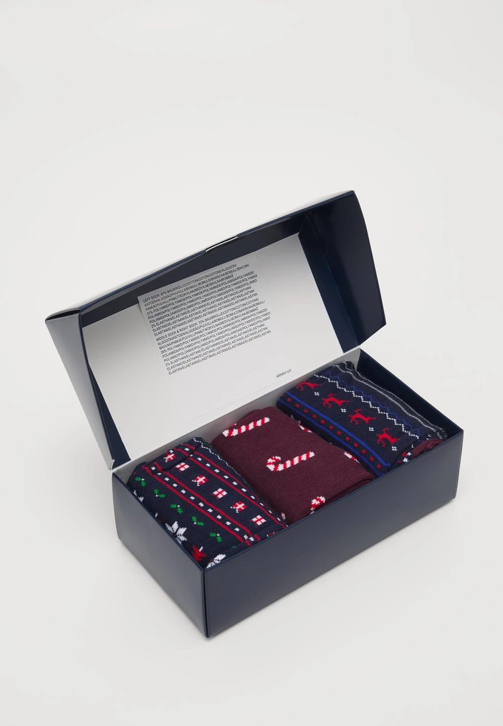 Pier One XMAS GIFT BOX 3 PACK - Chaussettes Prix Discount sous-vêtements & chaussettes rayures homme 4 Pier One XMAS GIFT BOX 3 PACK - Chaussettes Prix Discount sous-vêtements & chaussettes rayures homme – Image 2